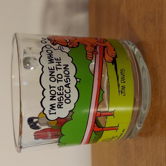 Vtg.1978 Garfield McDonald's Glass Mugs - Picture 9 of 16